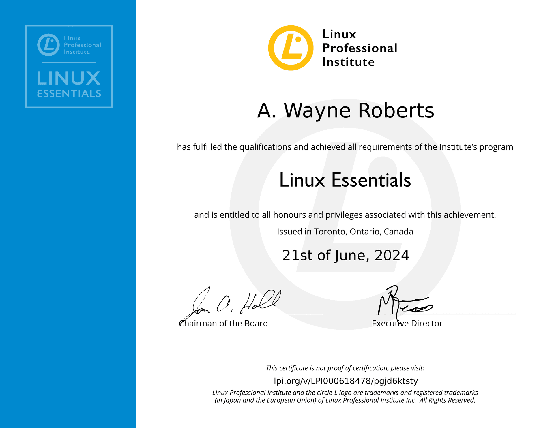 Linux Essentials Certification